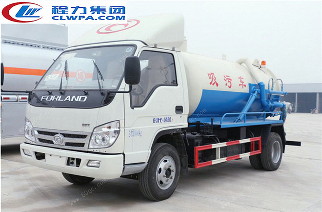 福田時代4方吸污車